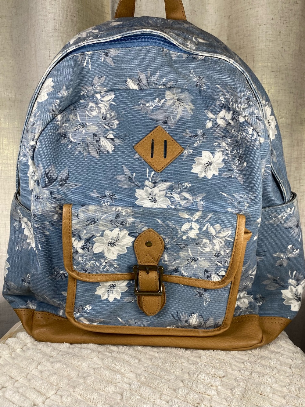 Vintage Pottery Barn Teen Northfield Camilla Floral Backpack XL